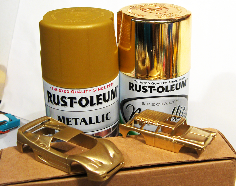 Illustration for article titled Gold Base Coat w/Candy Red